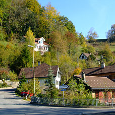 Blick auf die Gemeinde Bauma.