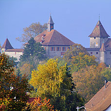 Die Kyburg wurde im 10. Jahrhundert erbaut.