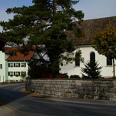 Das Dorfzentrum von Wildberg.